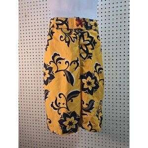Pandemonium Hawaiian Board Shorts Surf Swim Trunks Mens 36 Tropical Bathing Suit